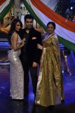 Malaika Arora Khan, Kiron Kher, Karan Johar at the Launch of India